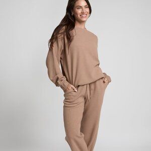 Reserved for @avariewilley CMFRT Waffle Lounge Long Sleeve Top